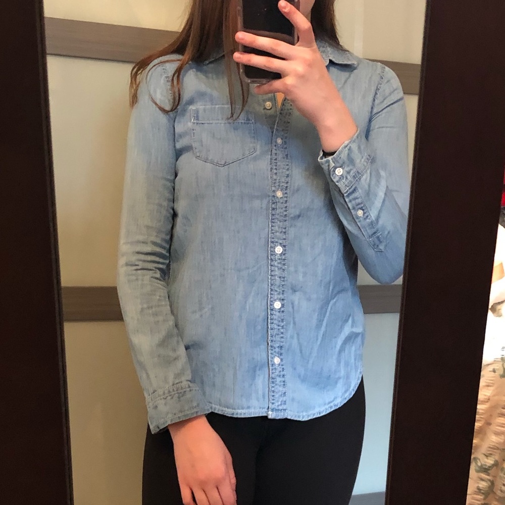 Jean colored flannel